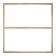 Piece for Calligrata canvas, 1.8 x 100 x 100 cm, frame width 36 mm, pine