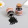12/0 round beads in the bottle "Black Night" 2x20 g set 2 pcs