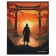 Notebook of 48 sheets in a cage on a clip "Samurai", cover coated cardboard, twin-fluid, UF-flus, OFSET block, mix