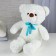 Soft toy "Bear", 65 cm, white color