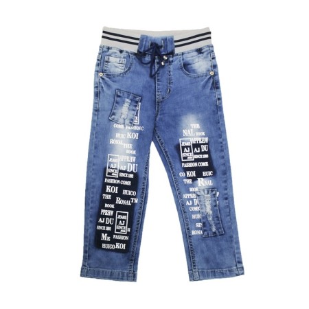 Jeans for boys, height 110 cm