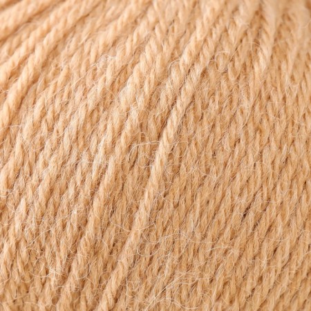 Yarn "Peruvian Alpaca" 50% Alpak, 50% Merinos. Smerens 150m/50g (124-sand)-2