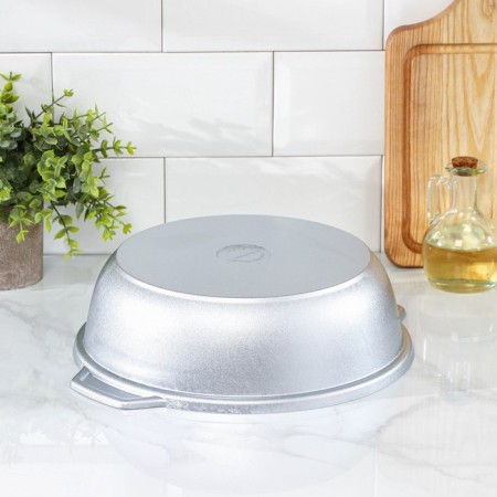 Frying, 3 l, d = 26 cm, h = 8.5 cm, aluminum cover-2