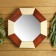 Domino mirror 37x37x4cm