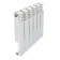 Aluminum radiator STI, 500 x 80 mm, 6 sections
