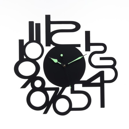 Haytek metal watches, silent, d-40 cm, luminous, aa-1