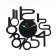 Haytek metal watches, silent, d-40 cm, luminous, aa