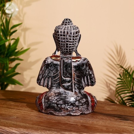 Souvenir "Buddha" Albezia 30 cm-3