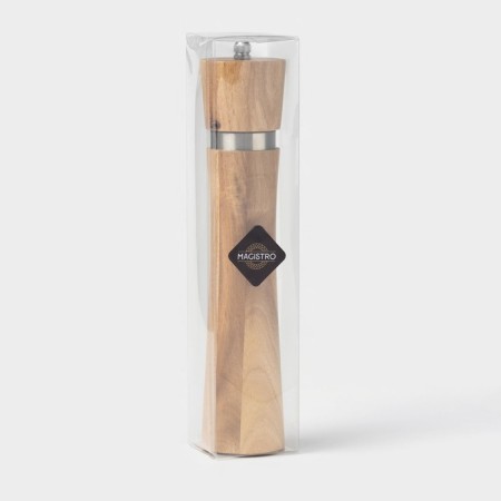 Mill for spices Magistro Wooden, 5.5 × 26.5 cm, ceramic mechanism-6
