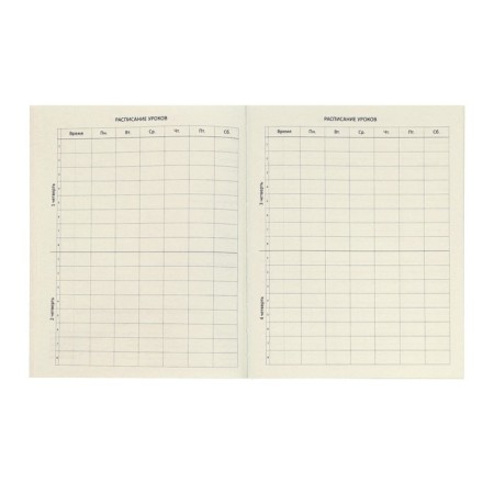 Universal diary for grade 1-11 Minty Soft Touch, soft cover, artificial leather, lies, 80 g/m2-3