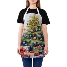 Apron of a kitchen with a photocrint 