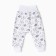 Children's sliders "Antoshka", white color/elephants, height 62