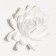 Nast -wall decor, "lotus" 15.5 x 18.5 cm, white