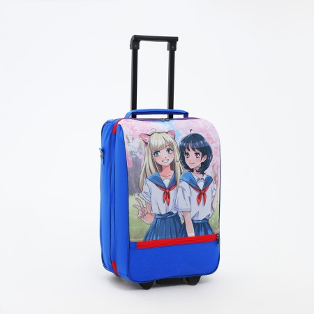Baby suitcase 32 l (s), Sacvoyage, lightning department, blue color-1