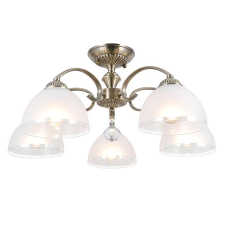 Cutilux Cutilux chandelier “Francesca” CL417153 58x58x26 cm, 5x75W, E27, brown color