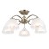 Cutilux Cutilux chandelier “Francesca” CL417153 58x58x26 cm, 5x75W, E27, brown color