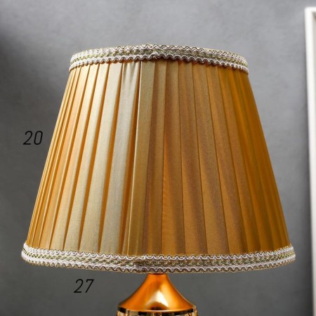 Table lamp 16433/1GD E27 40W gold 25x25x41 cm Risalux-5