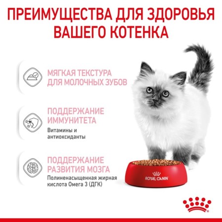 Wet feed RC Kitten Instinction for kittens, in sauce, spider, 85 g-4