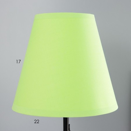 Lamp table Marseille 1x15W E14 18x18x42cm Black/Apple Risalux-4