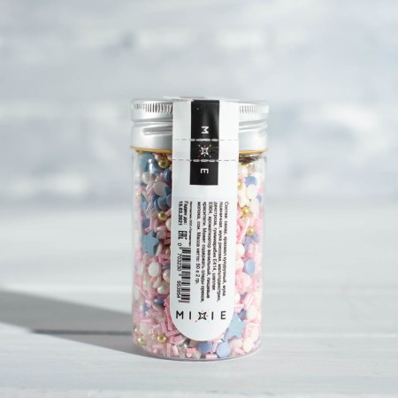 Sprinking confectionery Mixie "Girl with a unicorn", 50 g-3