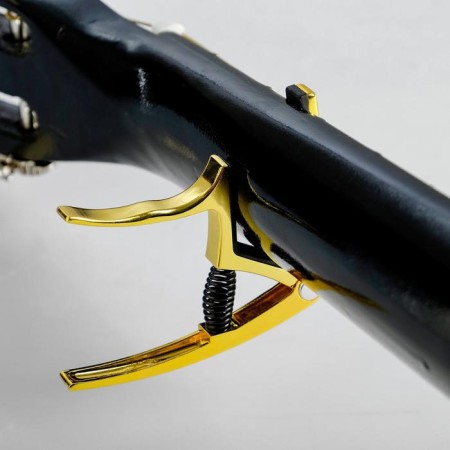 Kapodastast for the acoustic guitar ALICE A007K/GD gold-4