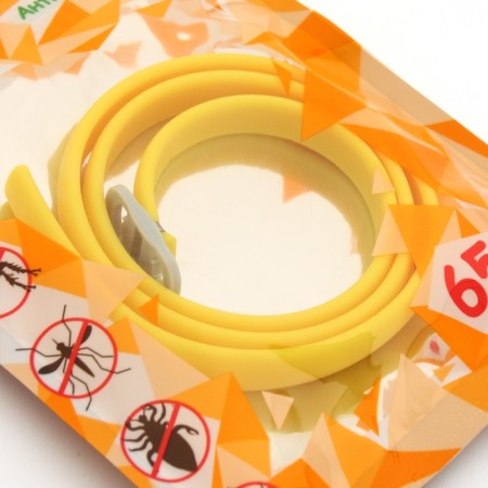 Bio -hazelnik "Pijon" for dogs from fleas and ticks, yellow, 65 cm-2