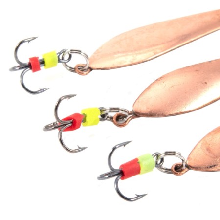 Vertical spinning "Yaman" perfect with the tee, size 40 mm, 4.5 g, color copper-1