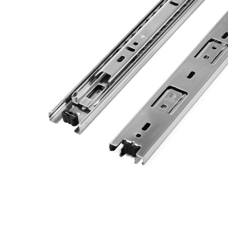 Ballic guides of complete extension, open installation, 35x250 mm, set. 2 pcs.-1