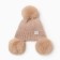 Hat insulated crumb I r.48-50, 1-3 years old, coffee