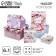 A set of boxes 6 in 1, gift packaging, “flowers”, 10.2 x 10.2 x 6 - 20 x 20 x 11 cm