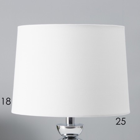 Traffic lamp with lampshade Risalux "Joel", E27, 40 W, chrome, 25 × 25 × 42.5 cm-4