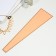Package for flowers "The most beautiful", beige, 12 x 4 x 44.5cm
