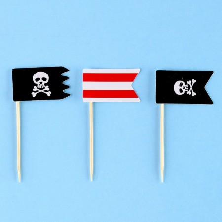 Skewers "Pirate", set of 12 pcs.-6