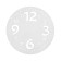 Plastic stencil "Watch with large numbers" D-25 cm
