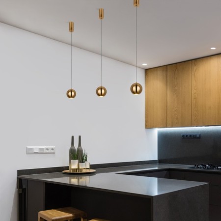 Suspended accent Elektrostandard, Giro LED 7 W, 80x80 mm, IP20, bronze color-2