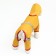 Dog ovens, demi-season, size S (DS 21-23, OG 31-33, Osh 23-25 ​​cm), yellow
