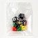 Playing bones "Game time", 2 × 2 cm cm, set 6 pcs