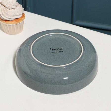 Pearl salad bowl, d = 20 cm, 900 ml, blue, porcelain-2