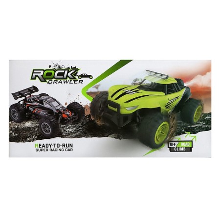 Jeep "Mountain Racer", radio control, smoke, 6 wheels, with a battery-13