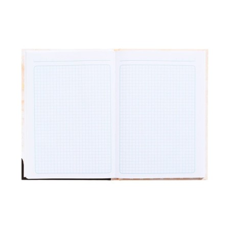 College-wiper in a solid cover of 7BC, A5, 80 sheets, Fasting glasses, Block in a cage, glossy lamination-3
