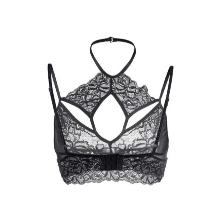 Bralett elongated Erolata Lingerie Collection, size 46-48, black color-7