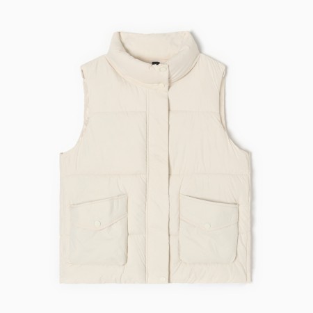 Women's vest with collar Mist, p. 46, milk-7