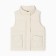 Women's vest with collar Mist, p. 46, milk