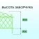 Decorative fence, 36 × 42 cm, plastic, green