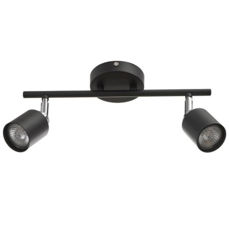 Lamp Black 2x6W GU10 Black 41x10x17cm