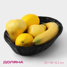 Basket for fruits and bread of the valve 