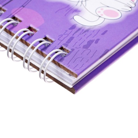 Gift notebook, 45 sheets, line, on the castle, on the crest, girlfriends (17.8x13cm)-4