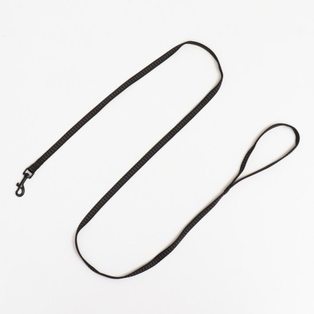The set is two-layer, leash 130 x 1 cm, og 25-38 cm, black-8