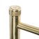 Accoona A90121AW sink mixer, pressure, brass, gold/satin