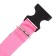 Collar with backlight double strip size S, Osh 35-43 x 2.5 cm 3 glow mode pink
